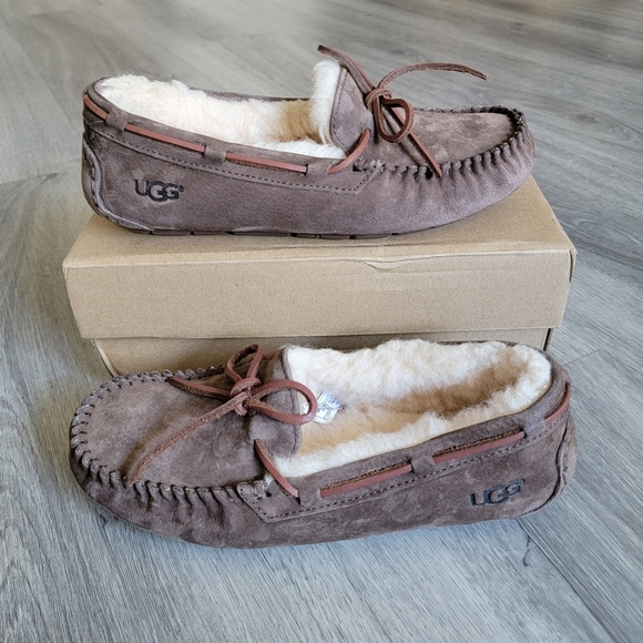 UGG Shoes - UGG Dakota Water-resistant Suede Slippers